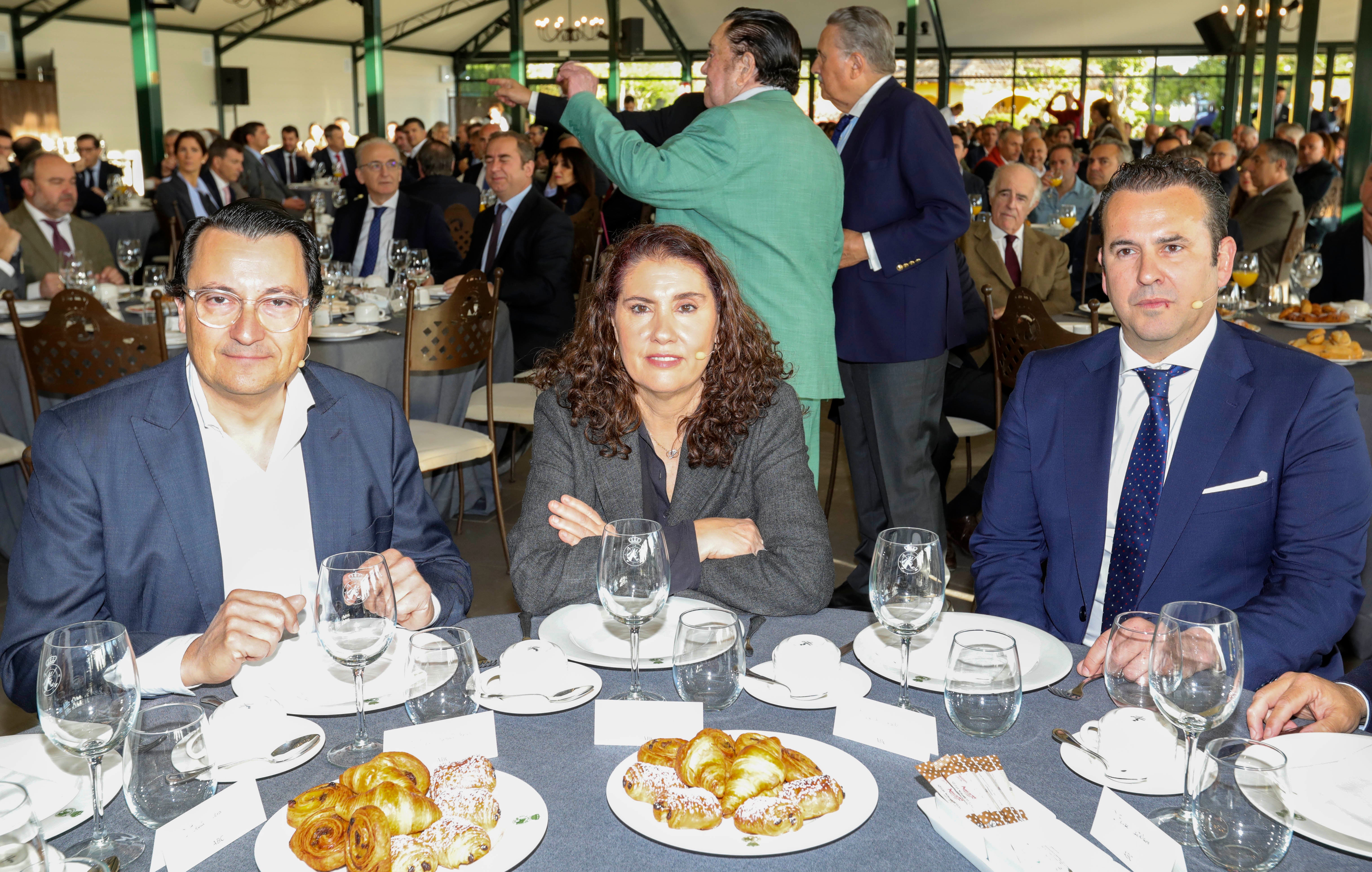 Juan Manuel Rojas, Pilar Pérez y David Salado