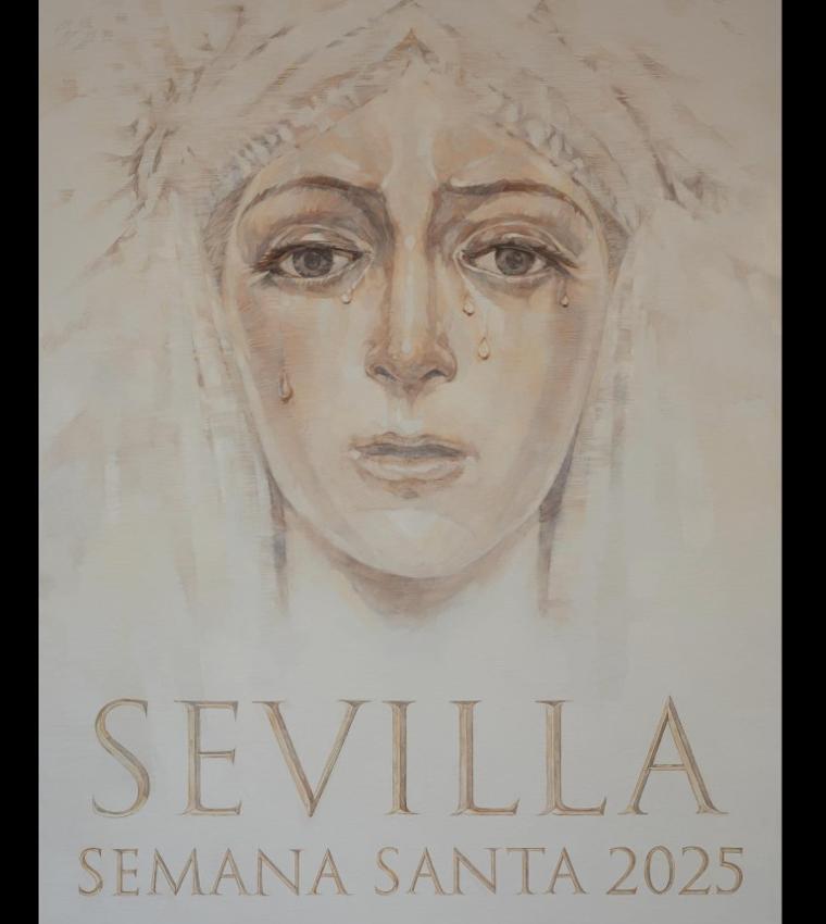 Cartel del Consejo de Cofradías para a Semana Santa 2025