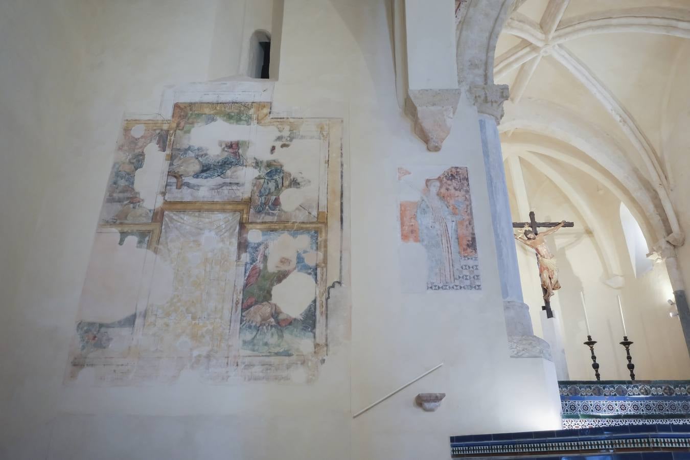 La intervención ha limpiado la iglesia de añadidos y muebles de épocas posteriores que impedían la lectura original del templo