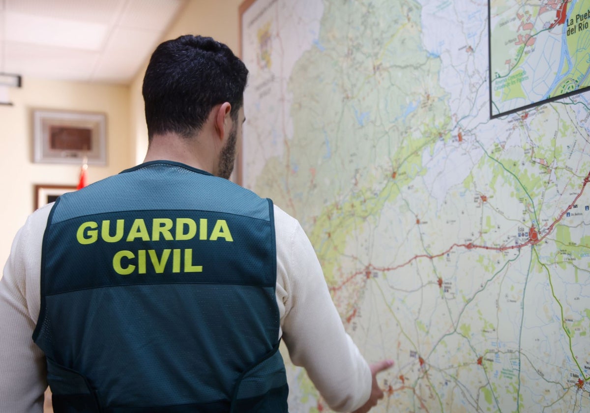 Imagen de archivo de un agente de la Guardia Civil