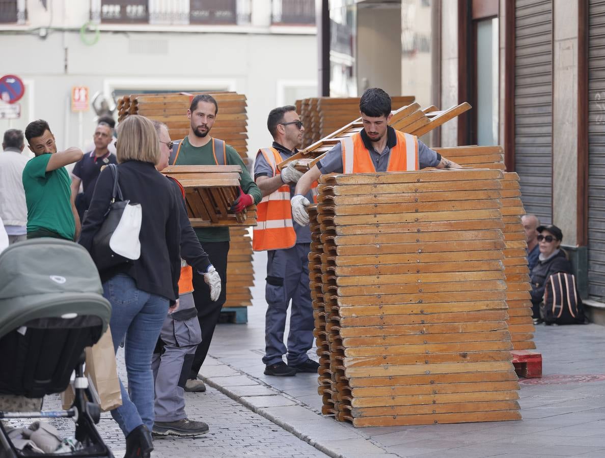 Cada rincón de Sevilla se prepara ya para la Semana Santa