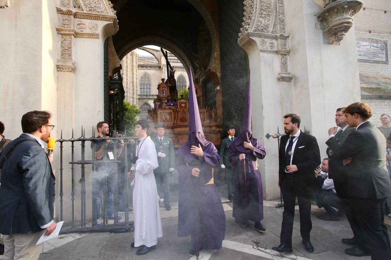 La hermandad del Cristo de la Corona este Viernes de Dolores