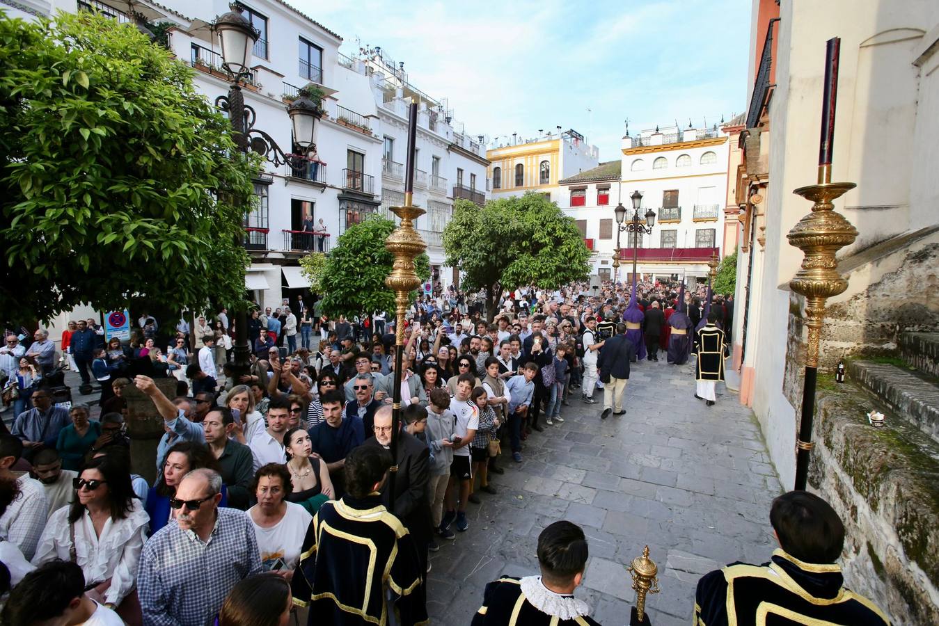 La hermandad del Cristo de la Corona este Viernes de Dolores