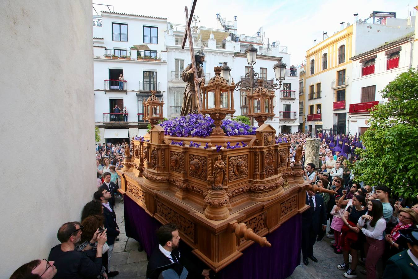 La hermandad del Cristo de la Corona este Viernes de Dolores
