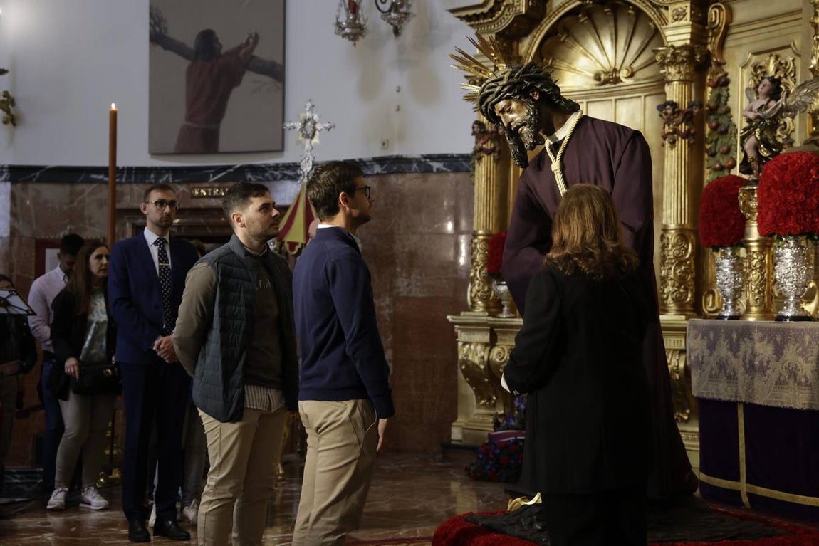 Besamanos del Gran Poder  el Sábado de Pasión de la Semana Santa 2025