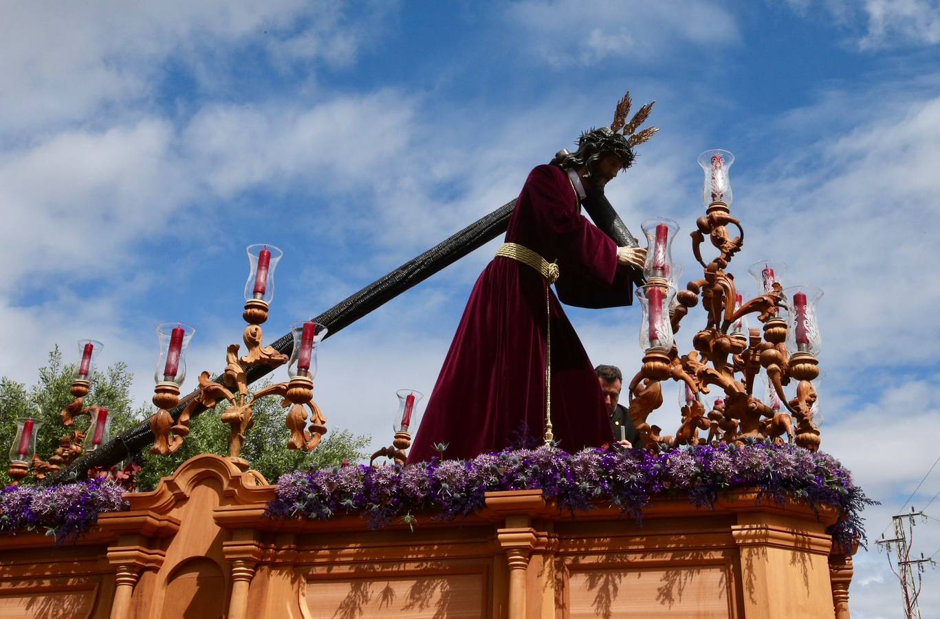 Hermandad de Padre Pío este Sábado de Pasión de la Semana Santa 2025