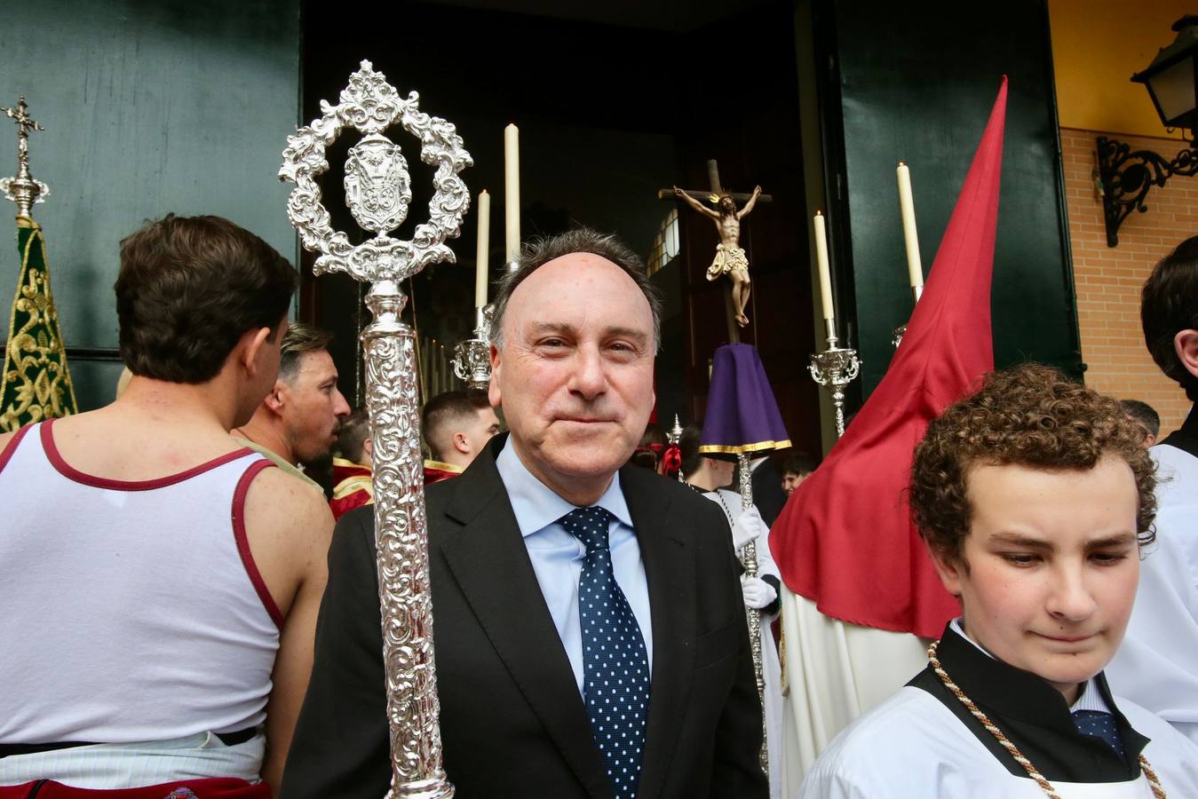 Hermandad de Padre Pío este Sábado de Pasión de la Semana Santa 2025