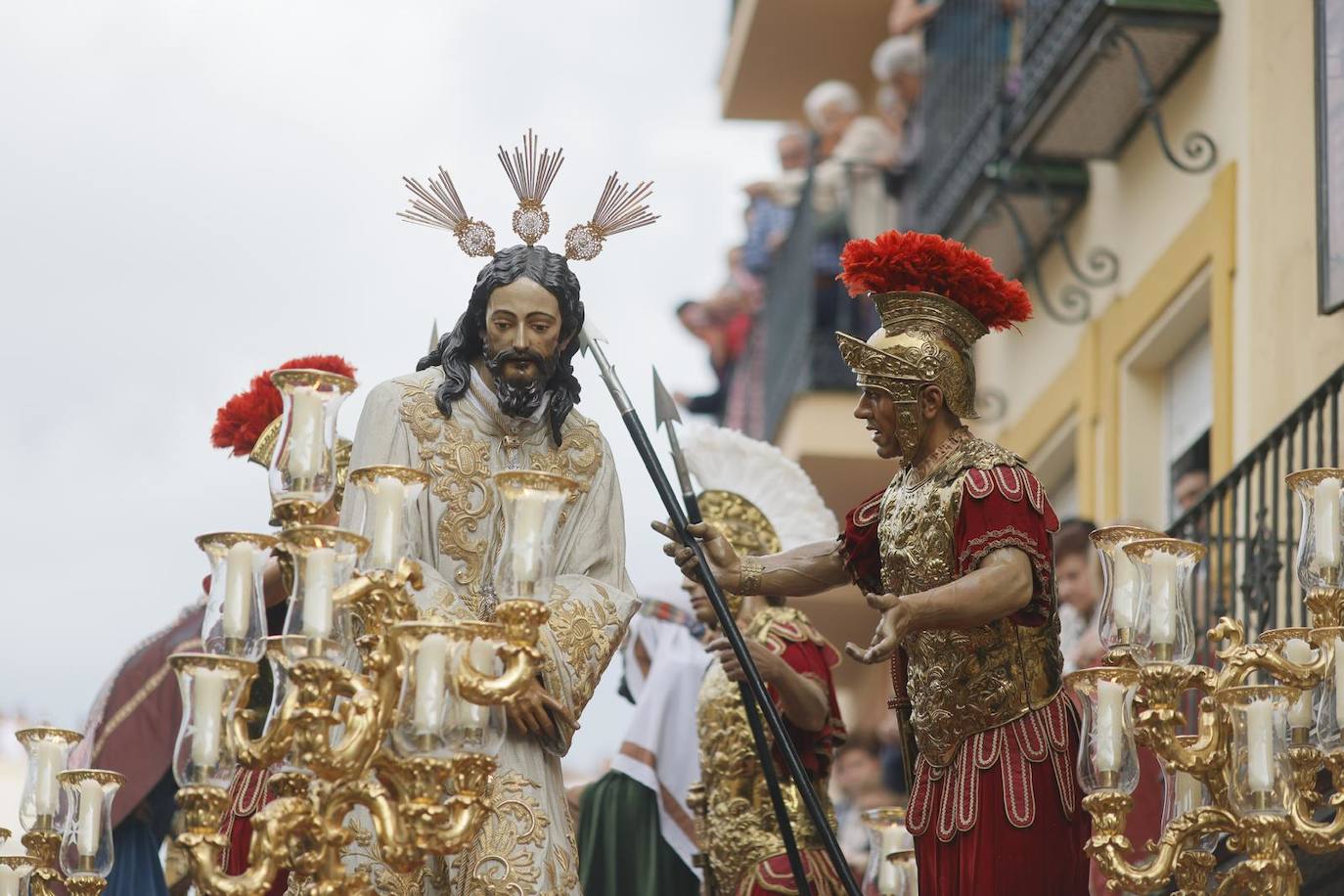 Estación de penitencia de la hermandad de la Amargura este Domingo de Ramos