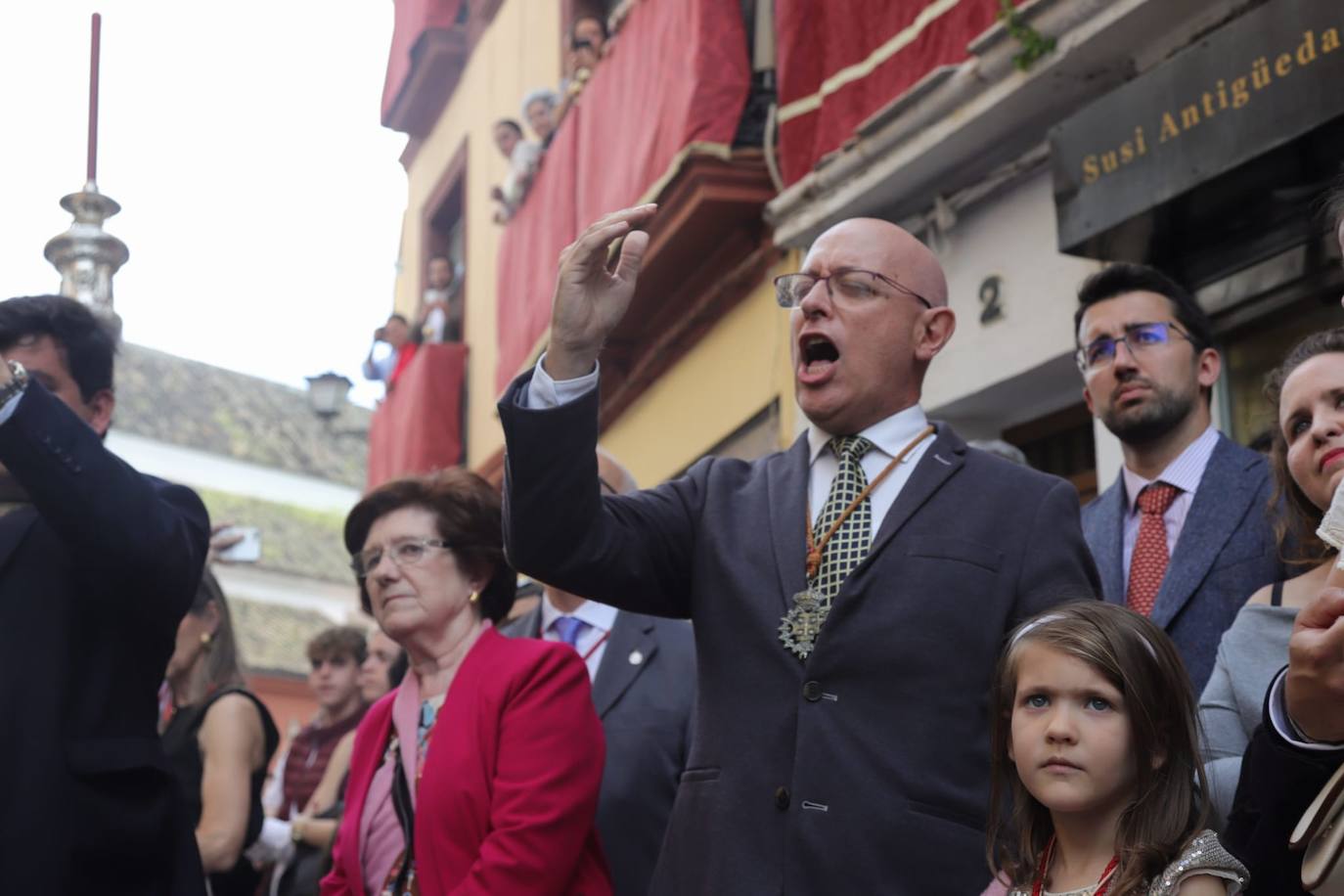 La hermandad de la Cena realiza su estación de penitencia este Domingo de Ramos
