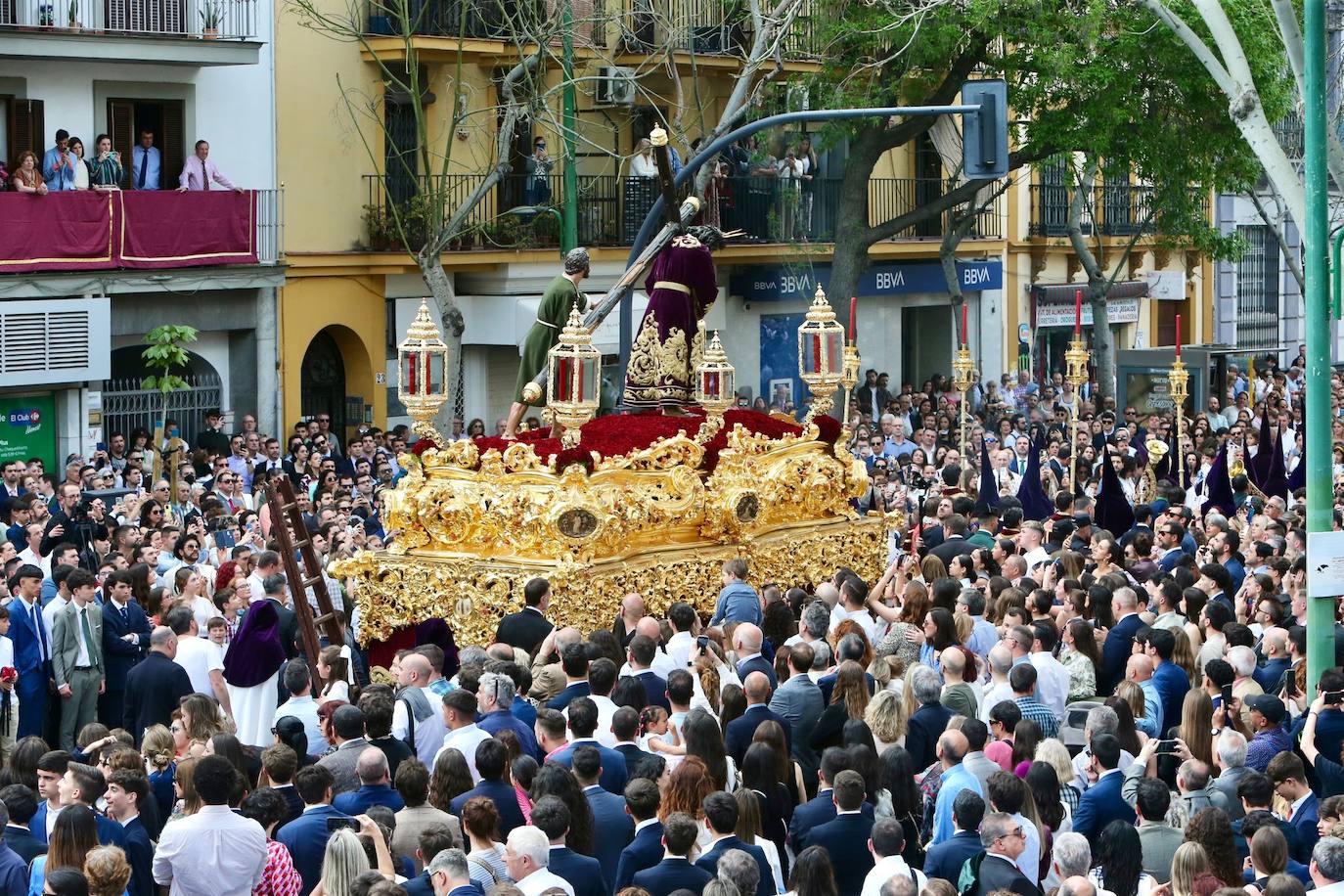 El Señor de la Penas y la Virgen de Gracia y Esperanza este Domingo de Ramos
