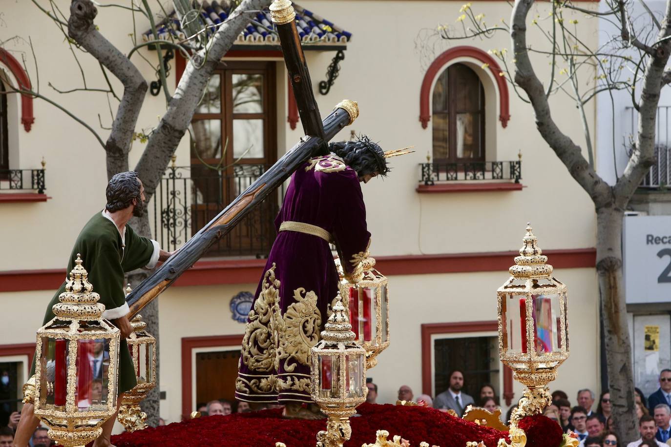 El Señor de la Penas y la Virgen de Gracia y Esperanza este Domingo de Ramos