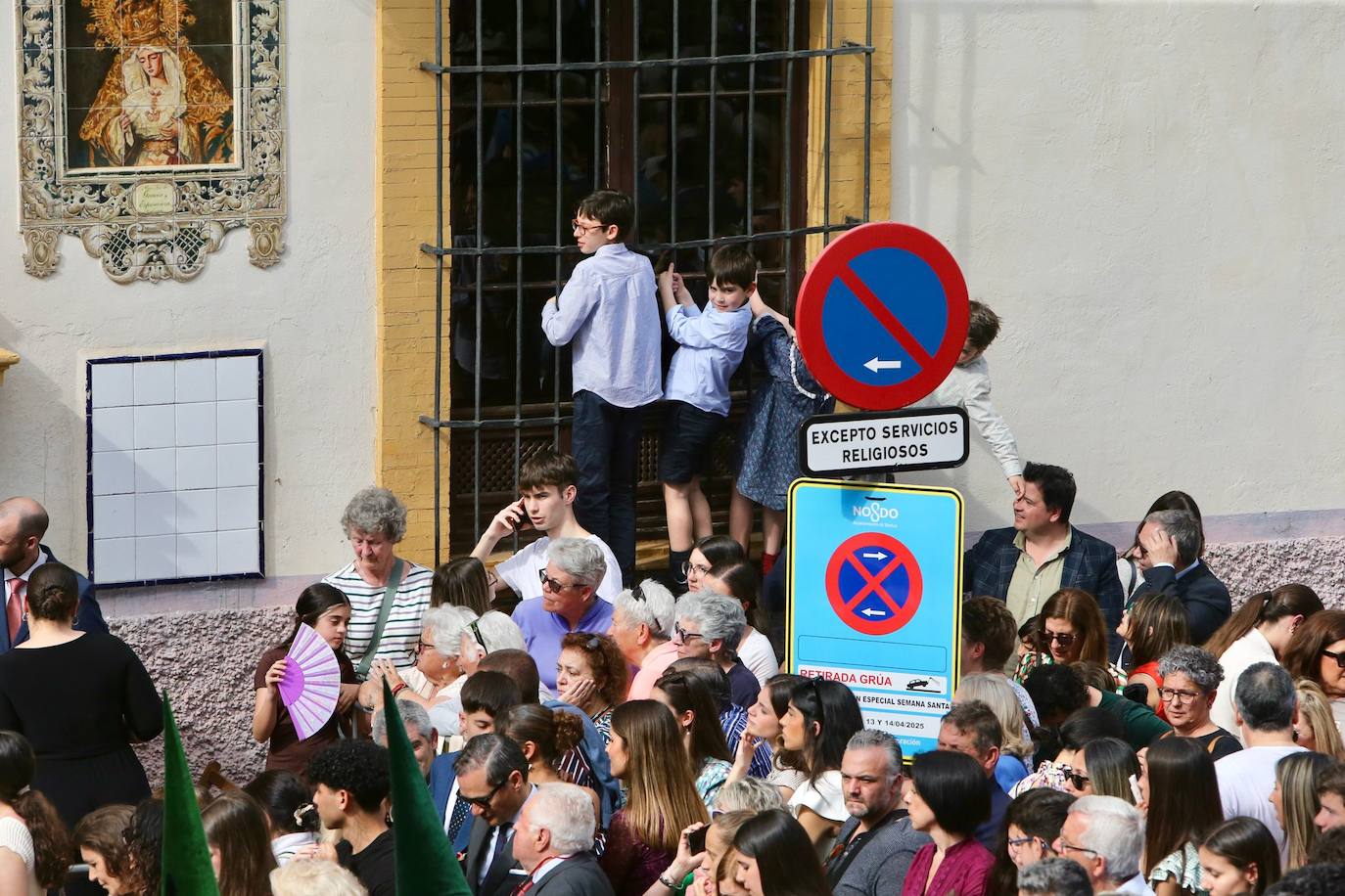 El Señor de la Penas y la Virgen de Gracia y Esperanza este Domingo de Ramos