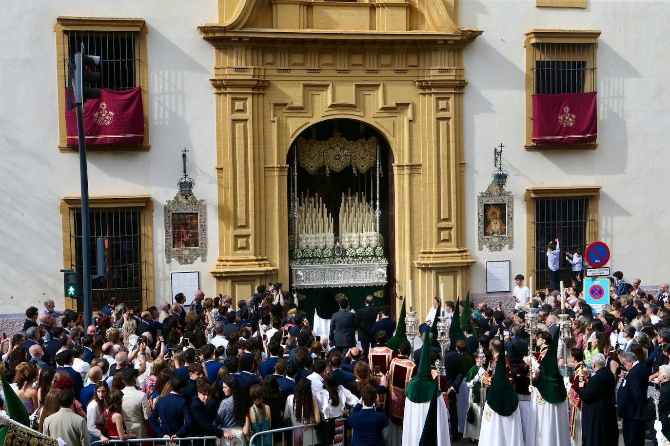El Señor de la Penas y la Virgen de Gracia y Esperanza este Domingo de Ramos