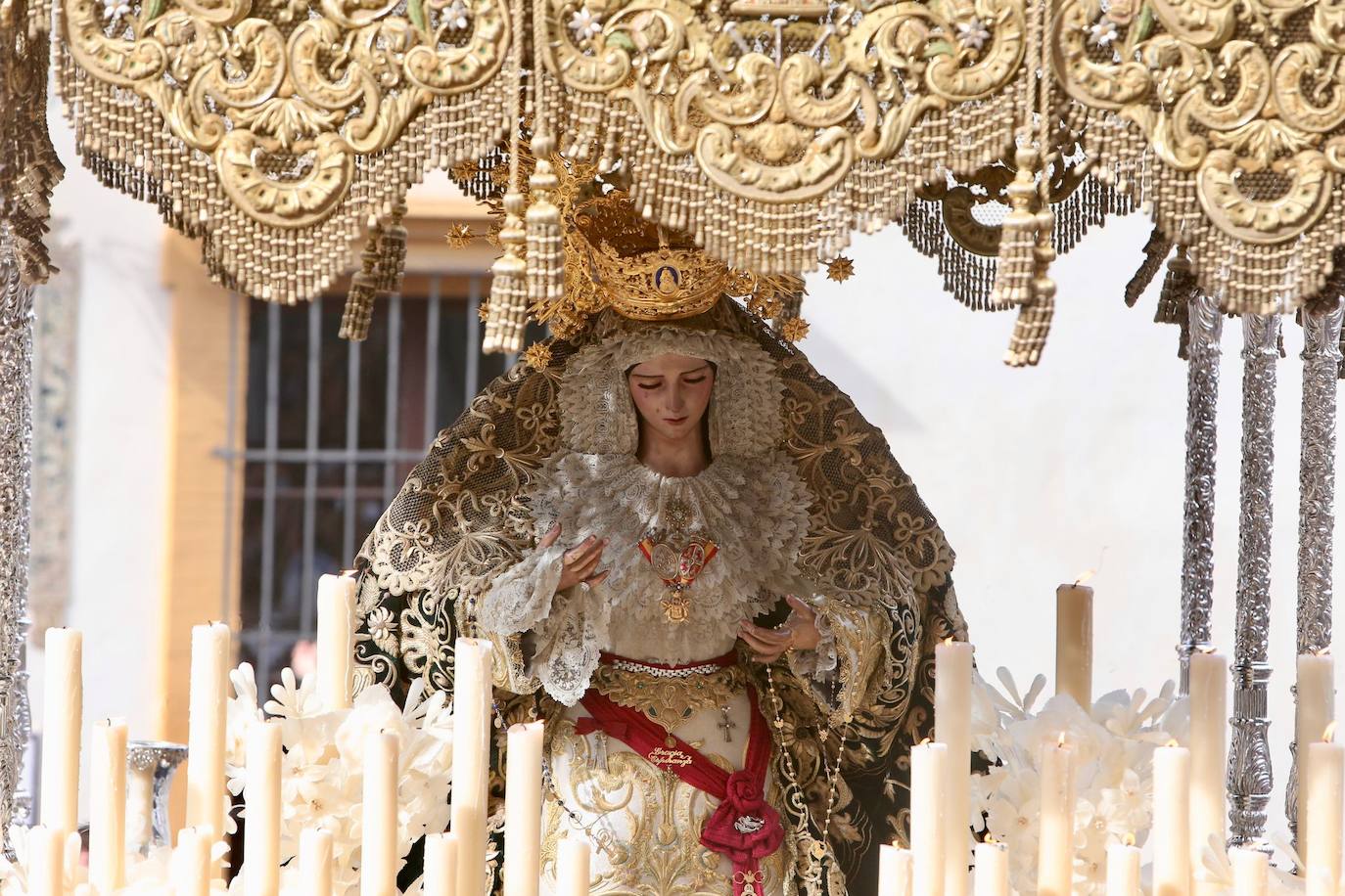 El Señor de la Penas y la Virgen de Gracia y Esperanza este Domingo de Ramos