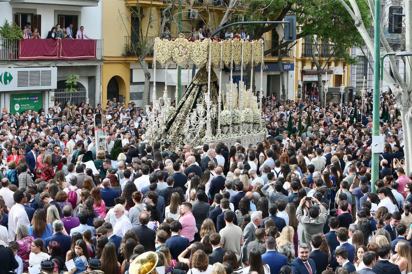 El Señor de la Penas y la Virgen de Gracia y Esperanza este Domingo de Ramos