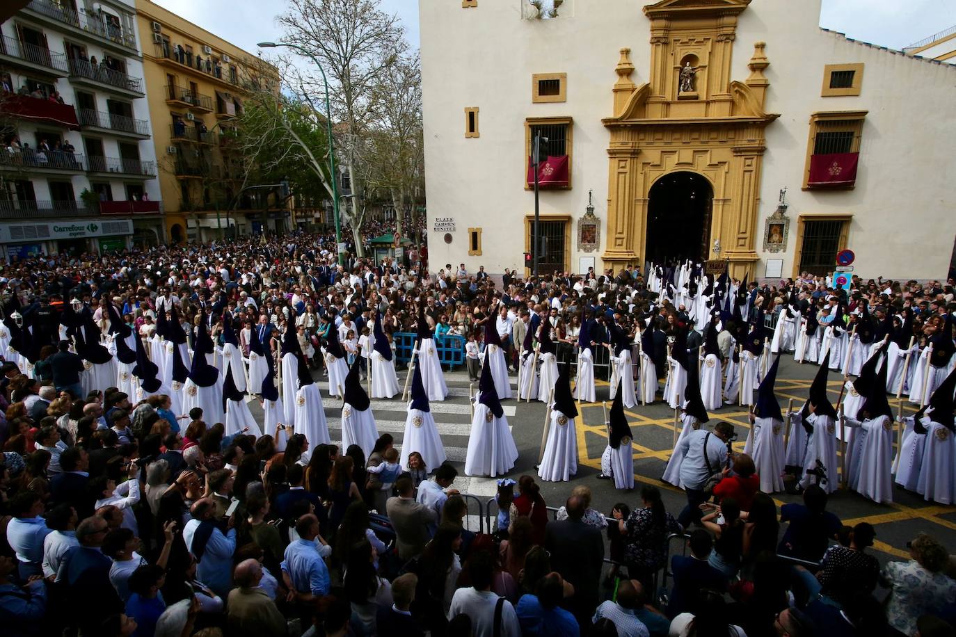El Señor de la Penas y la Virgen de Gracia y Esperanza este Domingo de Ramos
