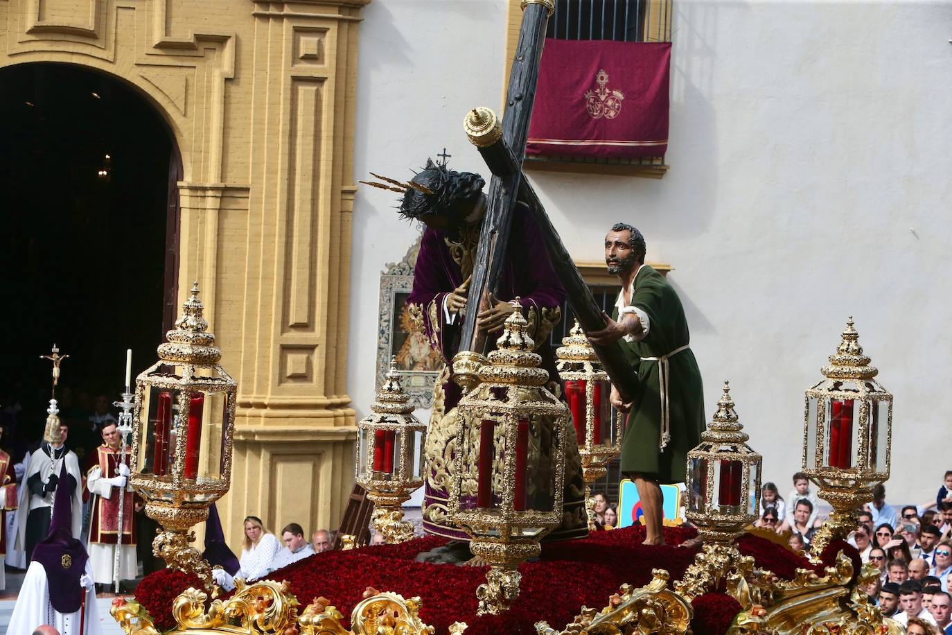 El Señor de la Penas y la Virgen de Gracia y Esperanza este Domingo de Ramos