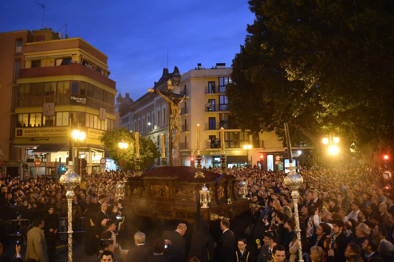 Última hermandad en hacer estación de penintencia el Miércoles Santo