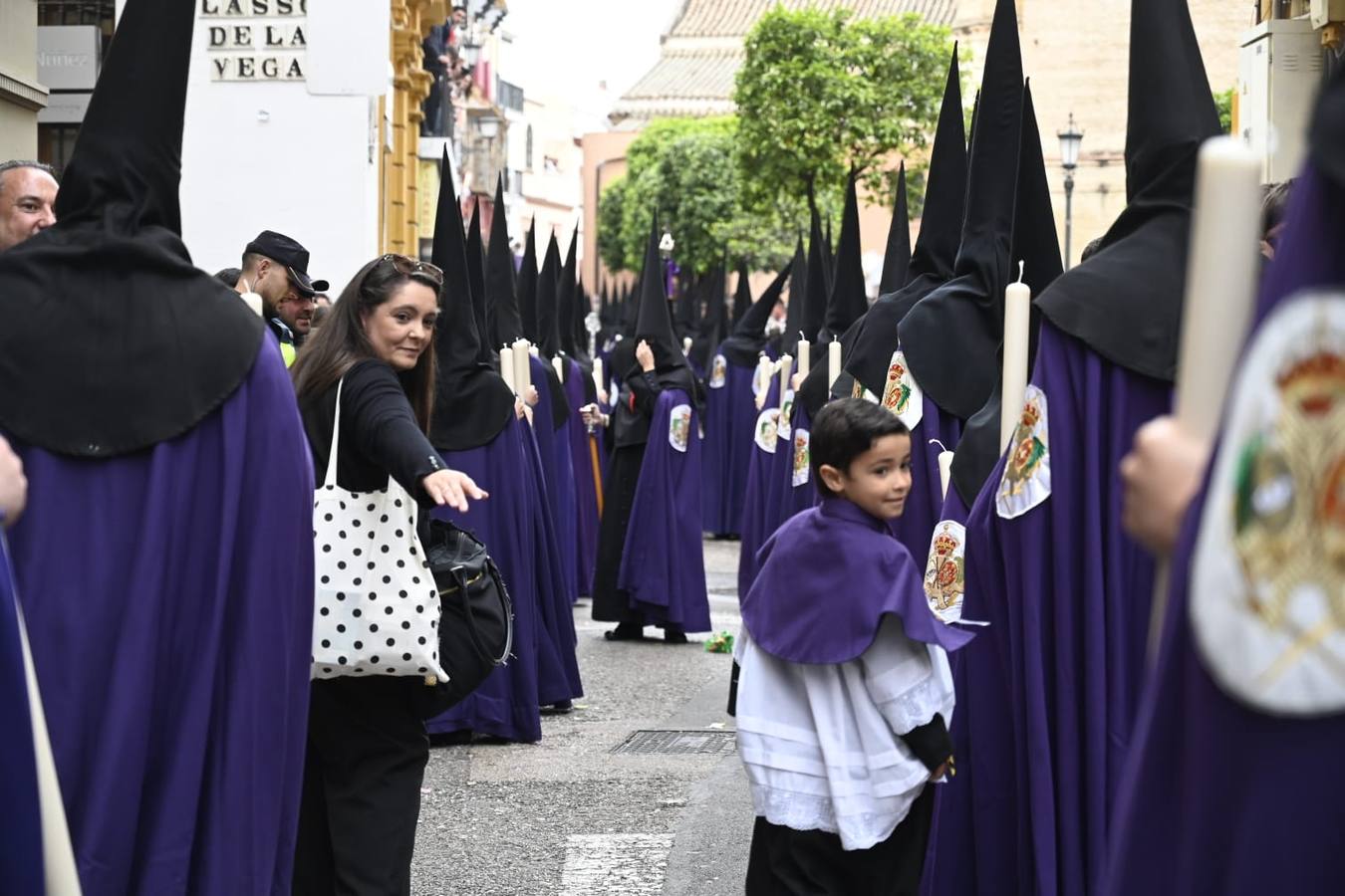 El misterio del Prendimiento de Castillo Lastrucci es uno de los pasos más grandes de la Semana Santa