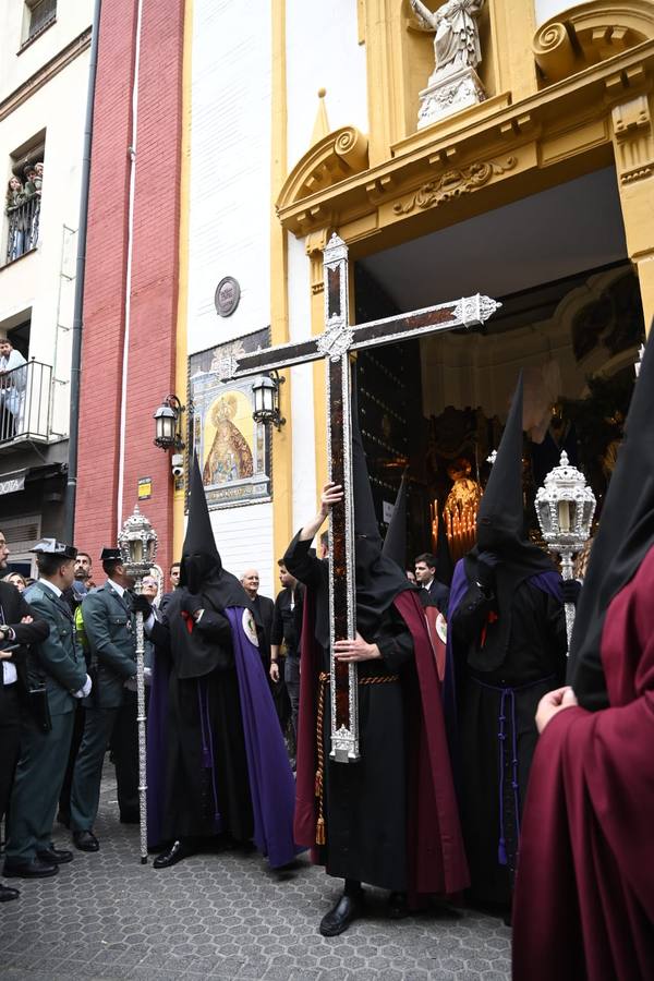 El misterio del Prendimiento de Castillo Lastrucci es uno de los pasos más grandes de la Semana Santa