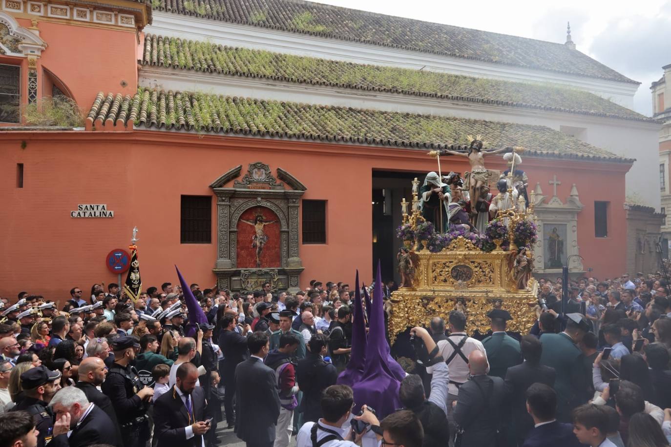 Estación de penitencia de la Hermandad de la Exaltación este Jueves Santo