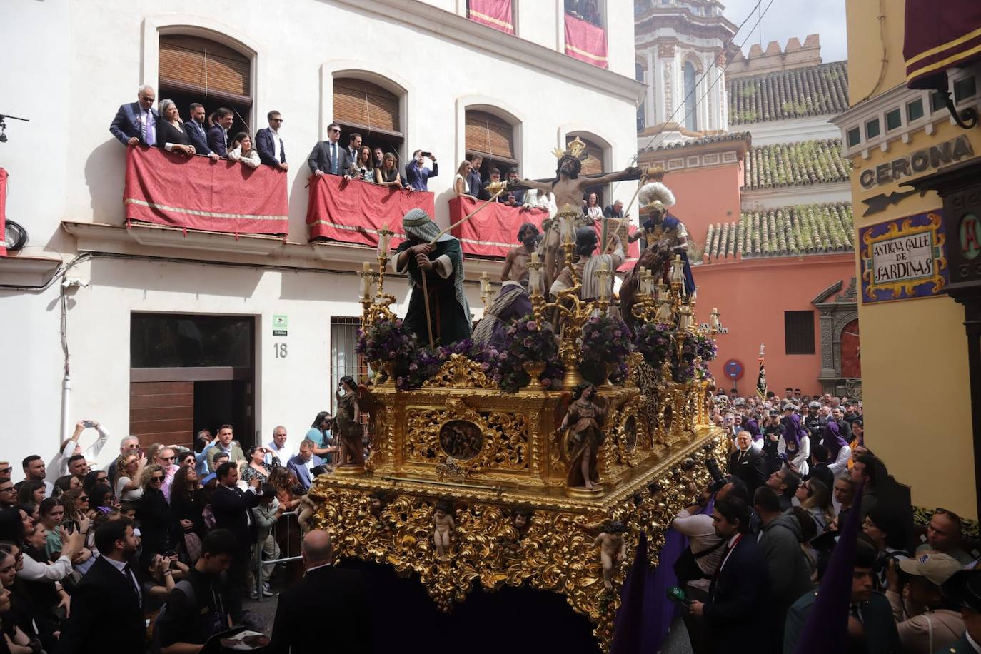 Estación de penitencia de la Hermandad de la Exaltación este Jueves Santo