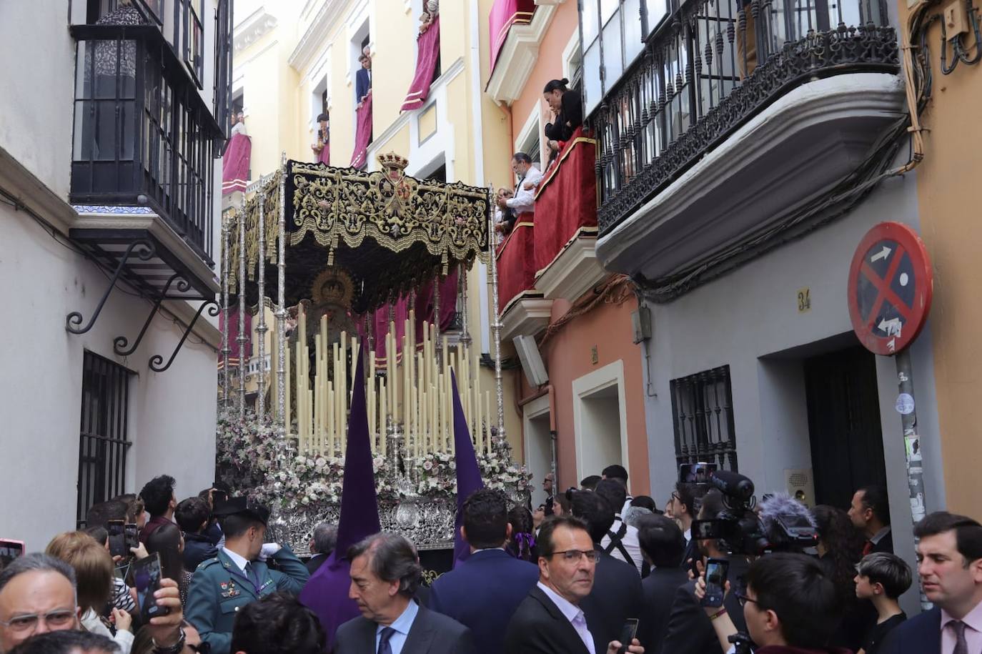 Estación de penitencia de la Hermandad de la Exaltación este Jueves Santo
