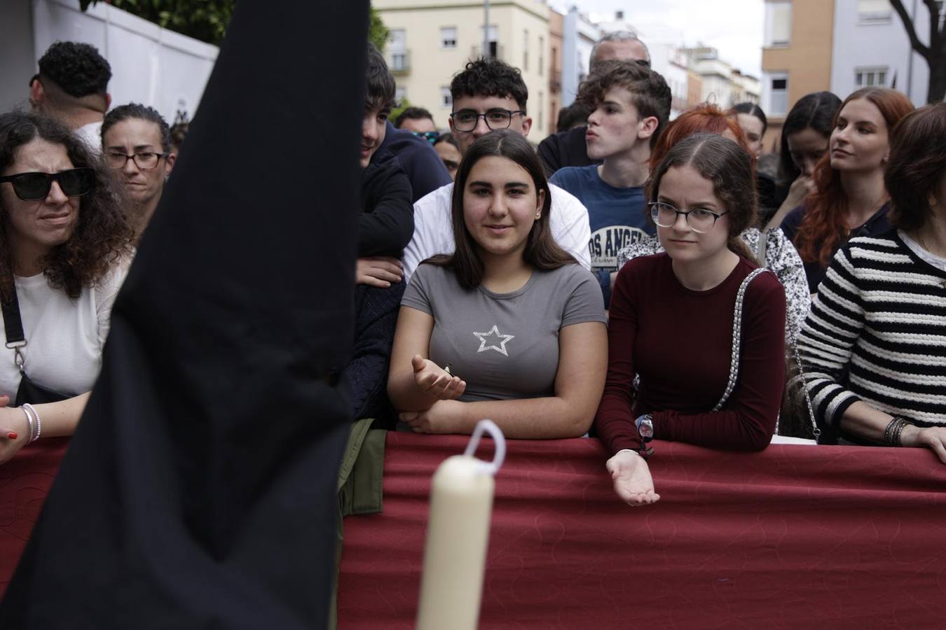 Salida de la Hermandad del Cachorro en la Semana Santa de Sevilla 2025 
