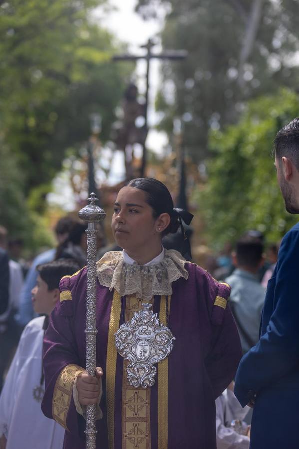 La Hermandad del Sol, a su paso por los Jardines de Murillo