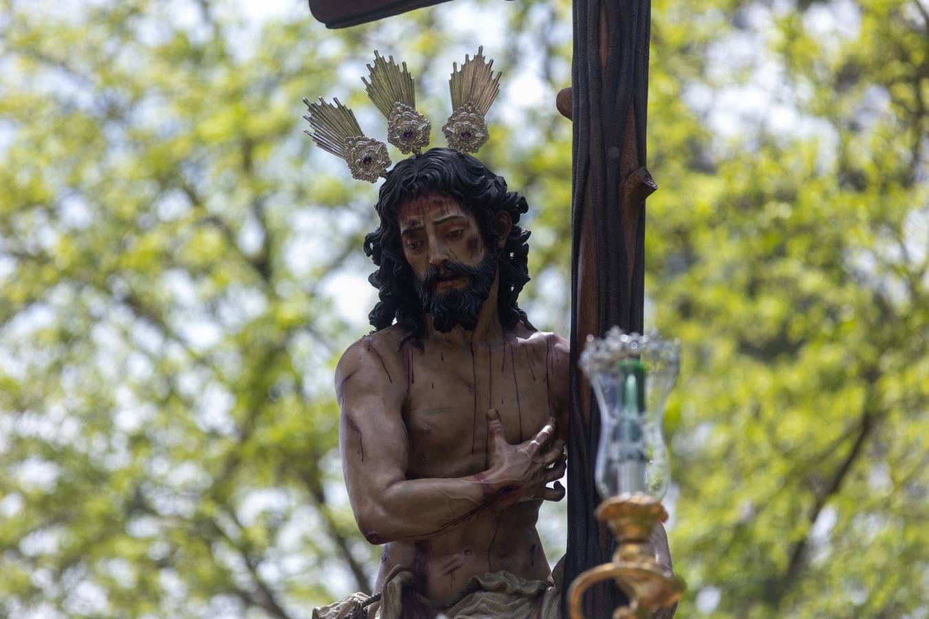 La Hermandad del Sol, a su paso por los Jardines de Murillo