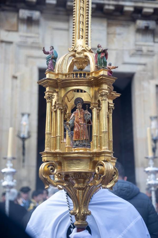 Salida de la hermandad de la Soledad, este Sábado Santo