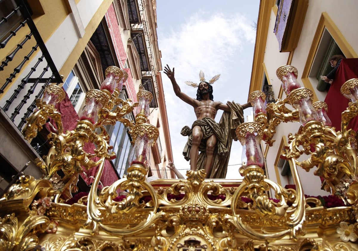 El Señor de la Resurrección por las calles del Centro