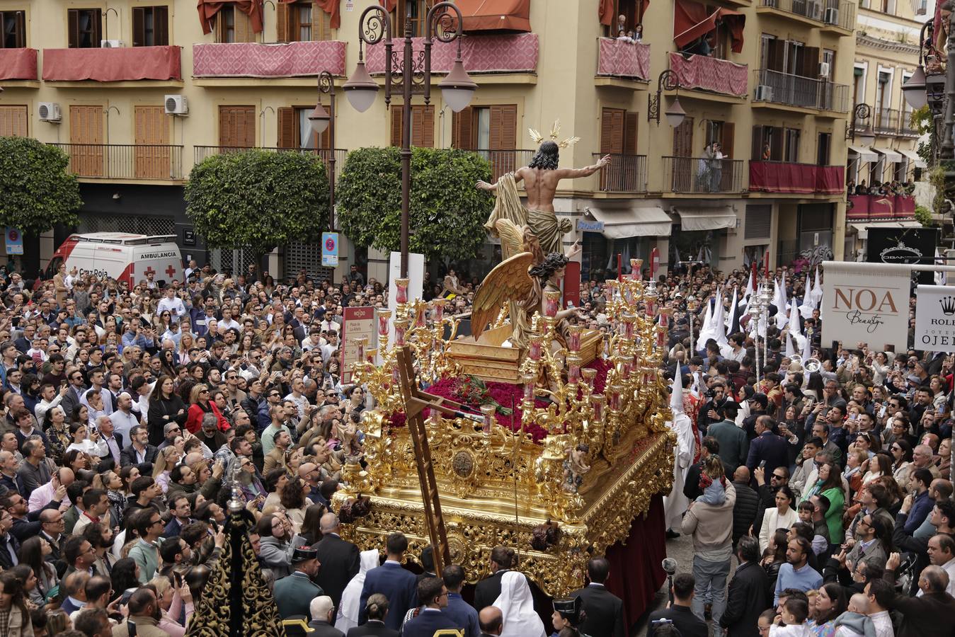 El Señor de la Resurrección y la Virgen de la aurora, este Domingo de Resurrección en Sevilla