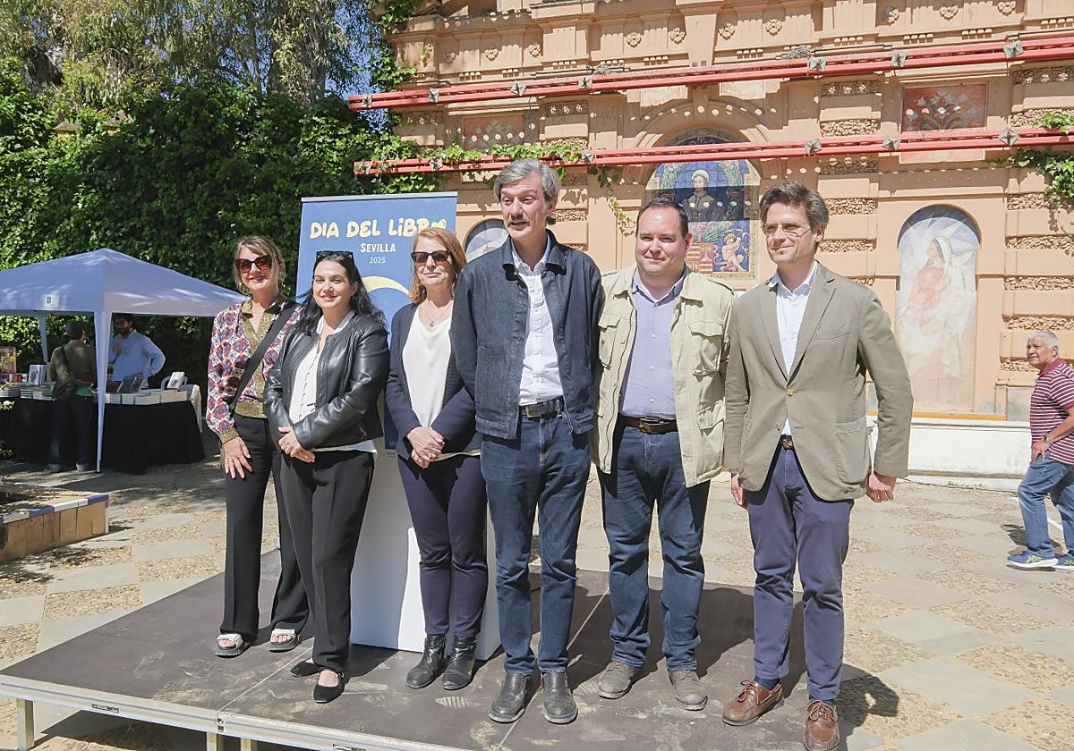 Ana Ferrand, Sara García, Lourdes Ferrand, Manuel Ferrand, Rafael Rodríguez Núñez y Federico Jaime