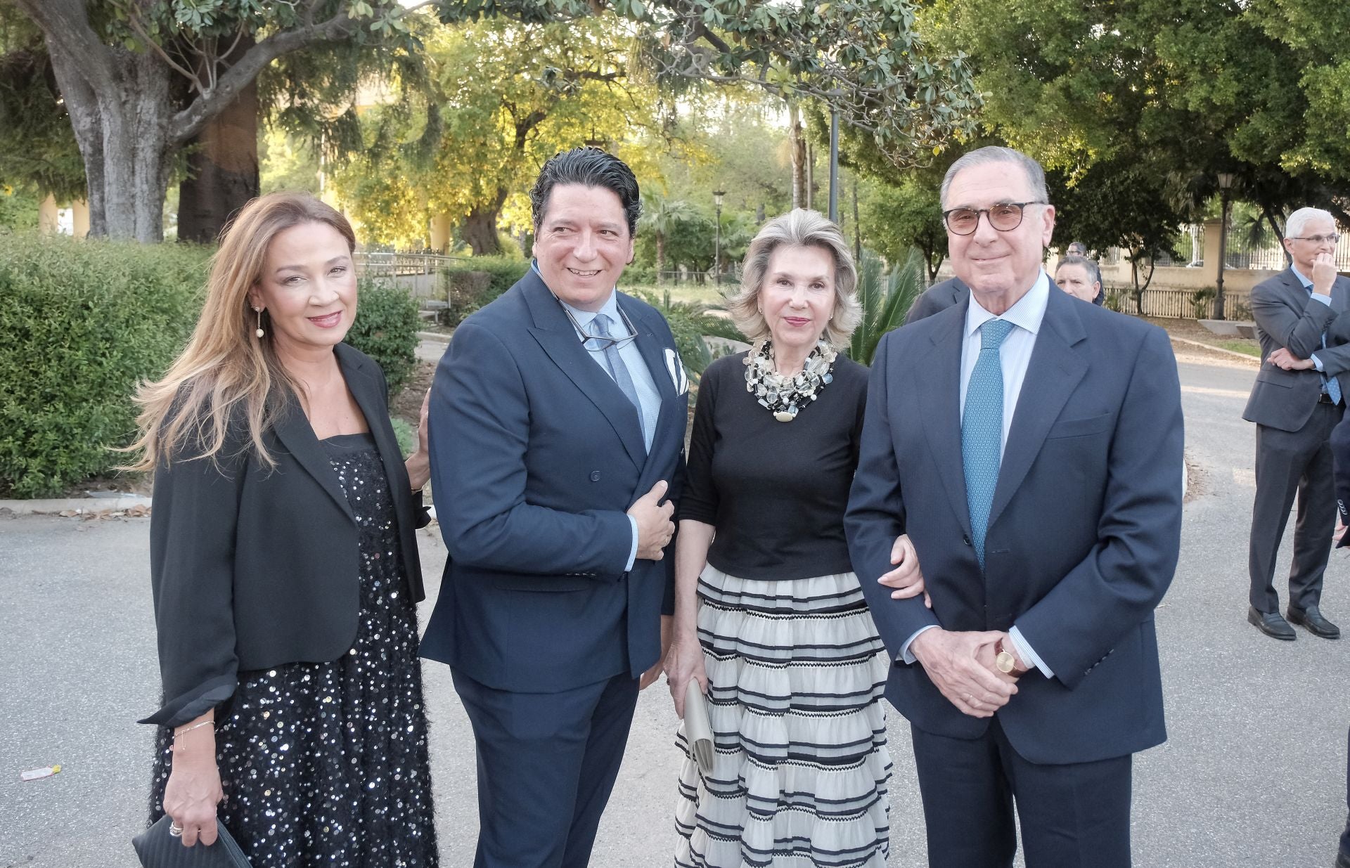 Sol Durán, Alberto Mejía, Ángela González de la Peña y Ángel Zamora