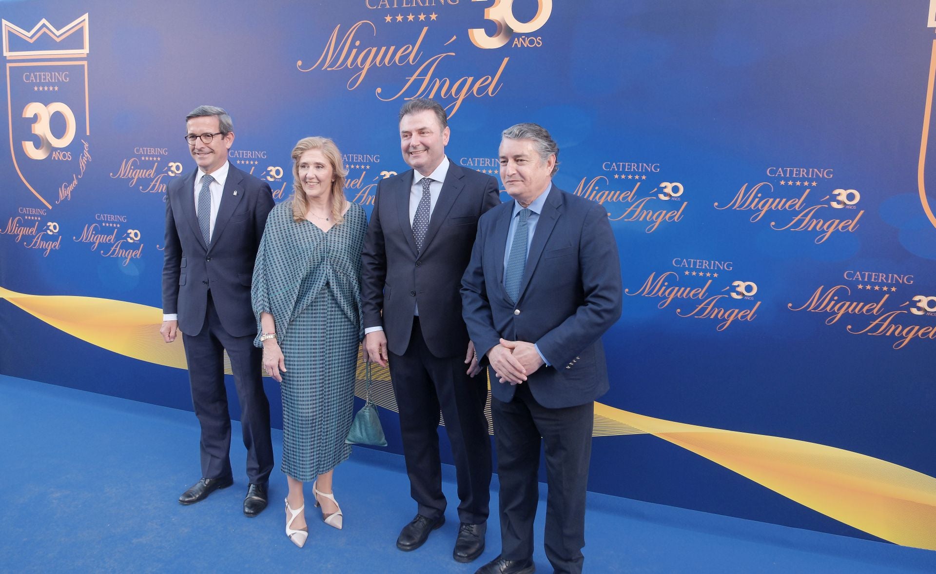 Jorge Paradela, Contanza García Miguel Ángel Jurado y Antonio Sanz