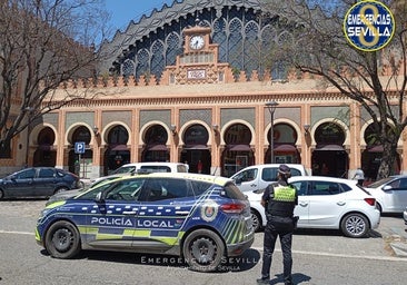 Primeros incidentes en Sevilla: detienen a un violento y clausuran un bar con pantalla gigante