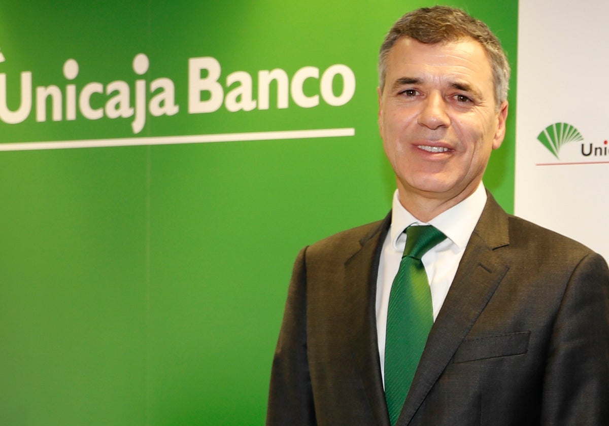 El director financiero de Unicaja, Pablo González
