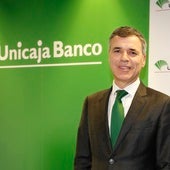 El director financiero de Unicaja, Pablo González