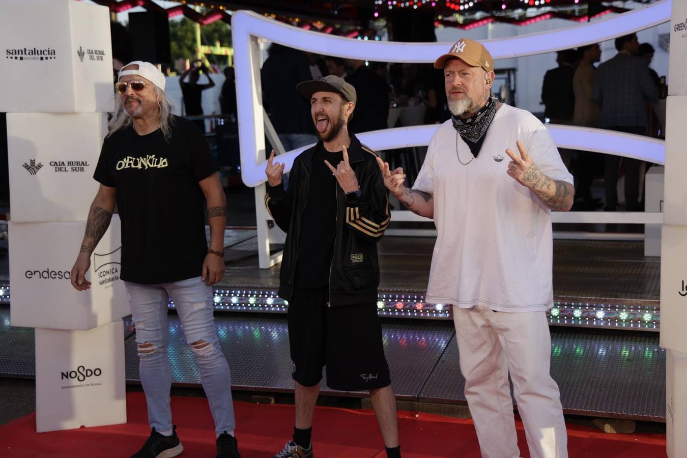 Numerosos artistas acudieron a la presentación del Icónica Santalucía Sevilla Fest 