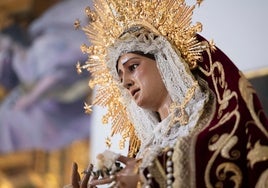 Las imágenes de la Virgen de los Desamparados de Alcosa en San Antonio de Padua