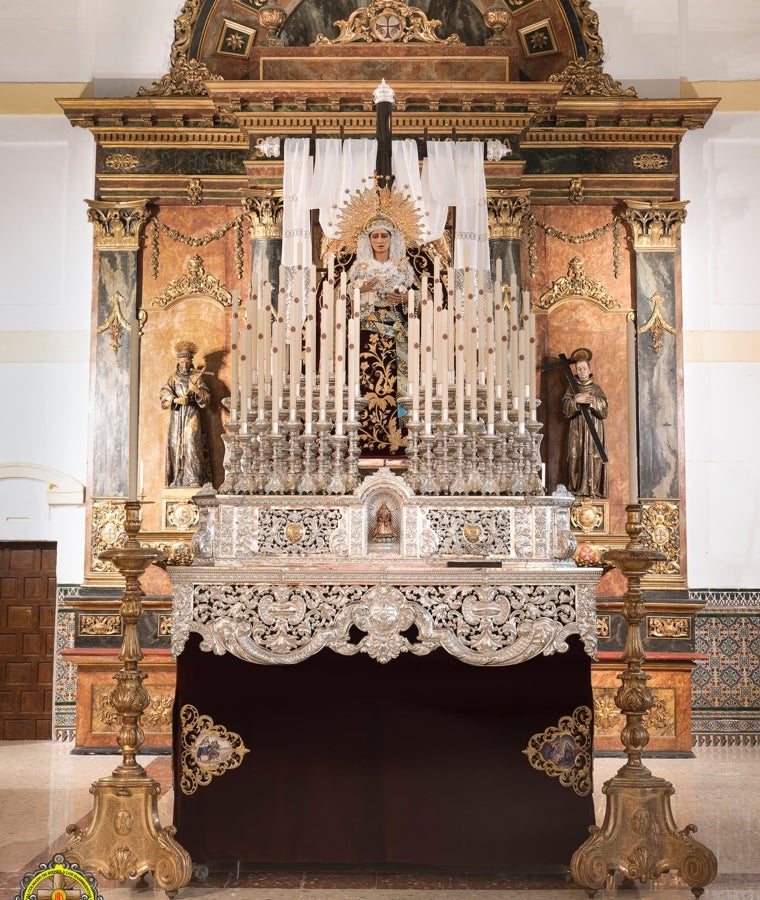 La Virgen de los Desamparados de Alcosa en el convento de San Antonio de Padua