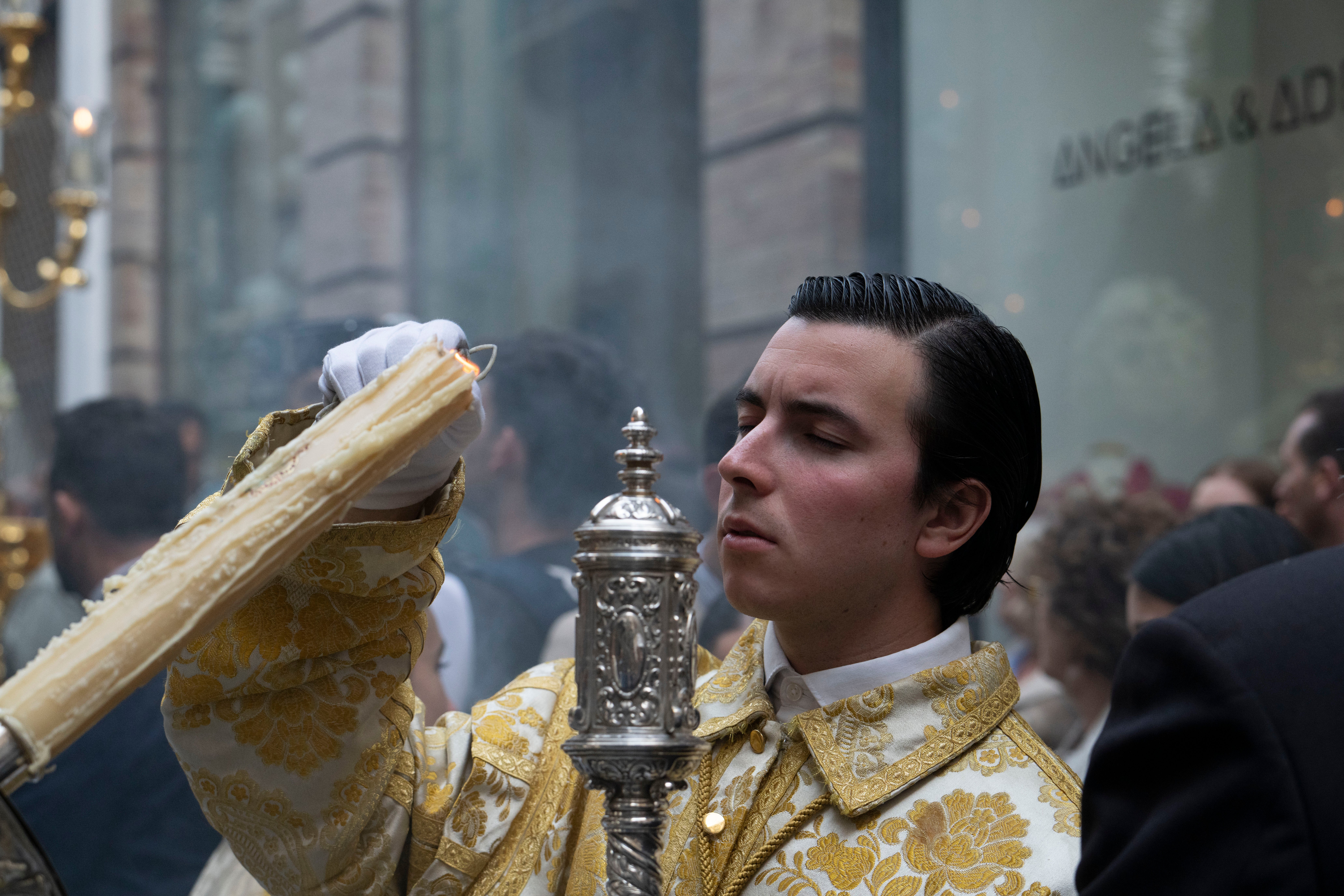 La procesión de San José Obrero y la Salud de San Isidoro, en imágenes