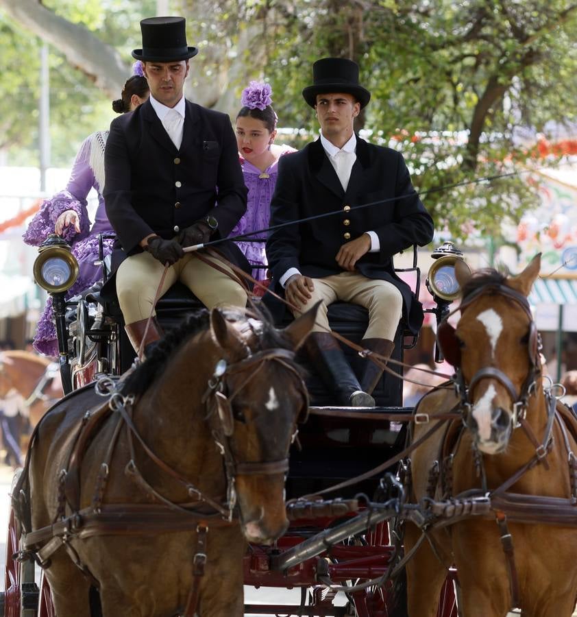 Ambiente en el Real el martes de Feria