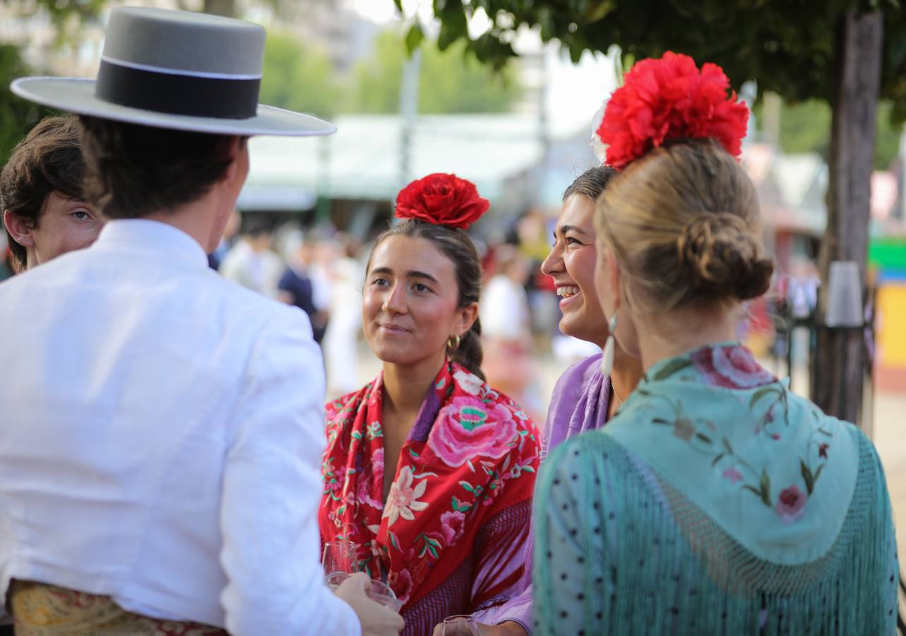 Ambiente en el Real el martes de Feria