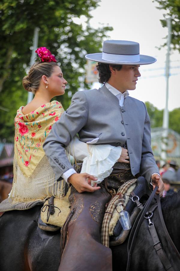 Ambiente en el Real el martes de Feria