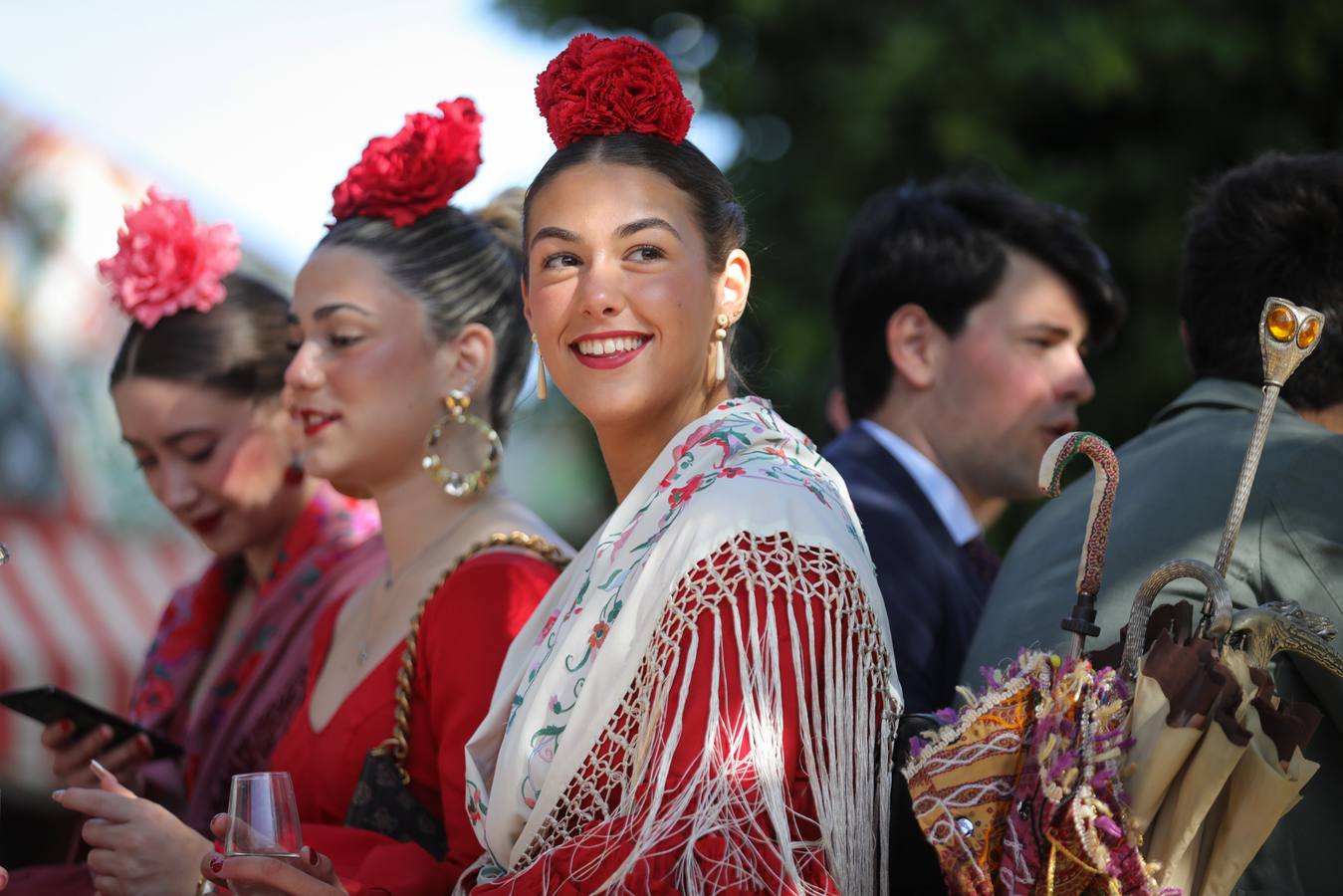 Ambiente en el Real el martes de Feria