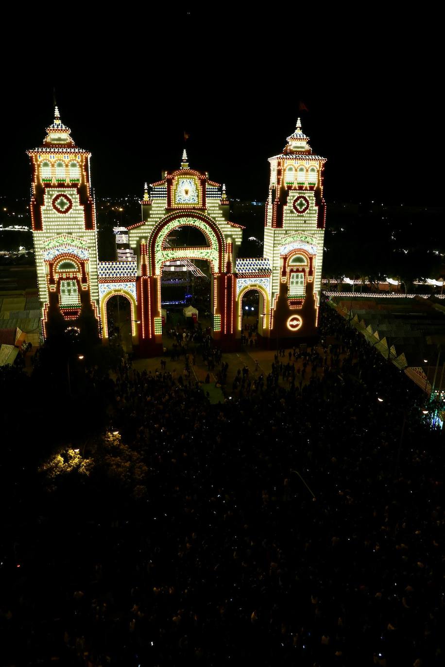 Alumbrado de la Feria de Sevilla 2025