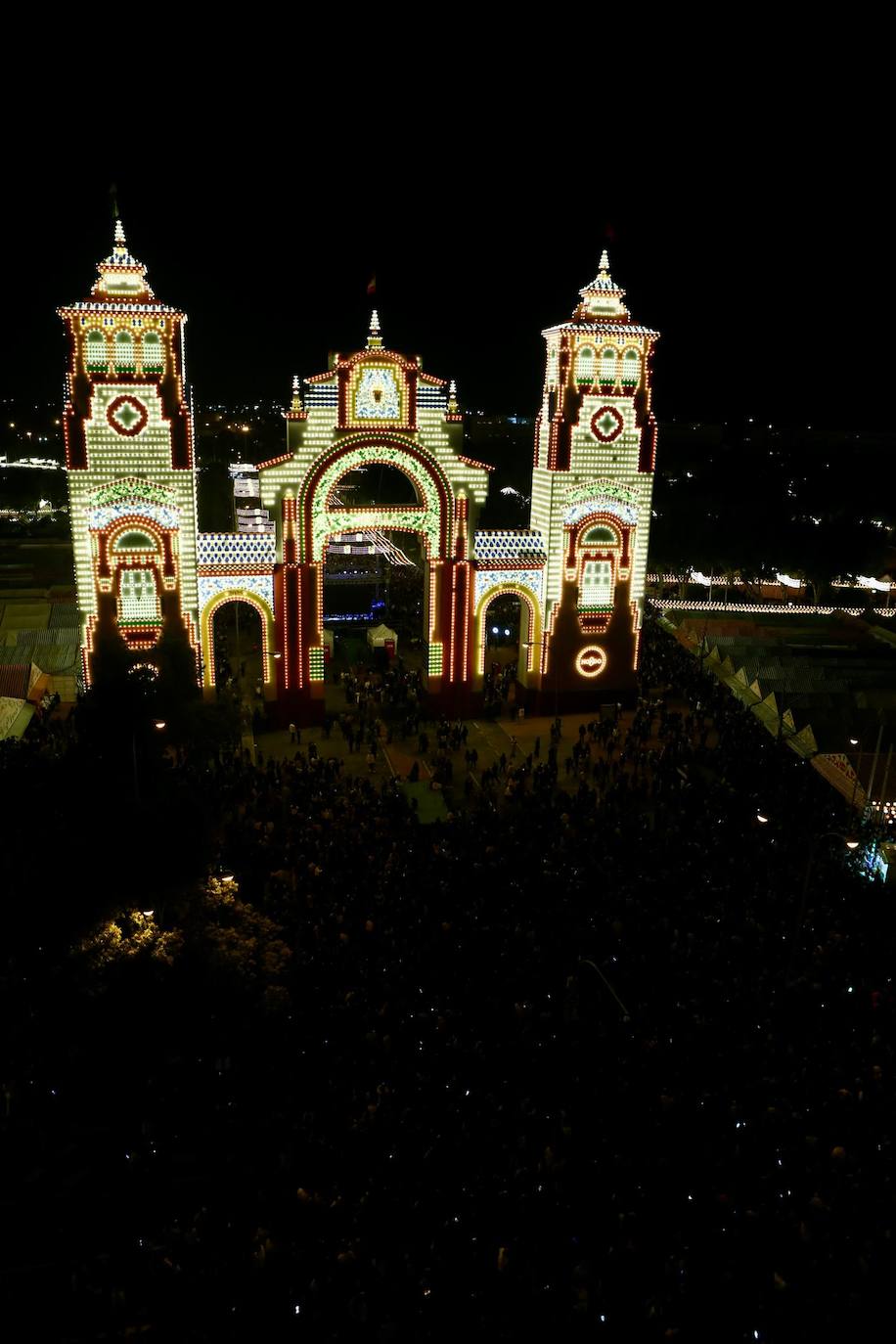 Alumbrado de la Feria de Sevilla 2025