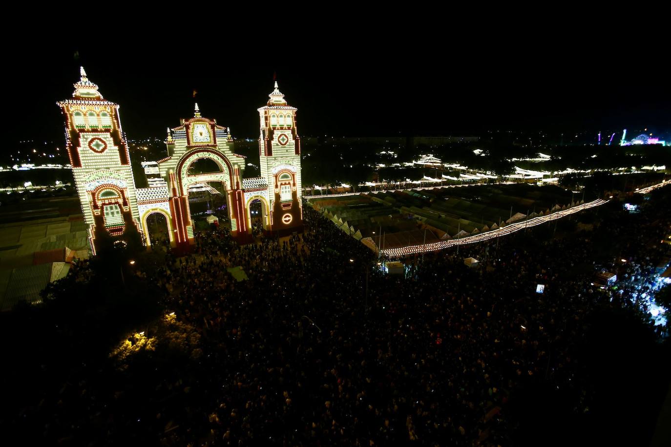 Alumbrado de la Feria de Sevilla 2025